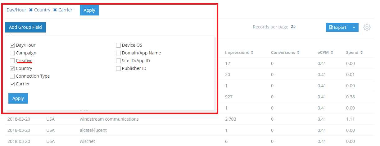 DSP Campaign optimization 