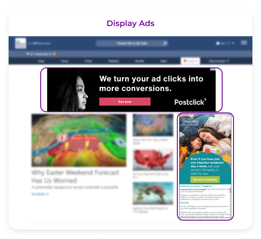 display ads