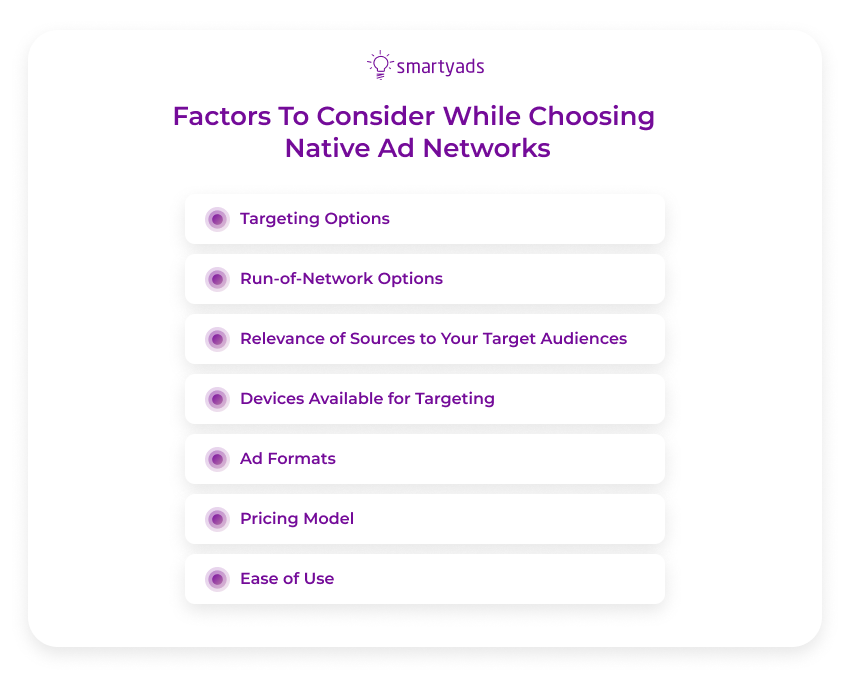 how to choose ad networks