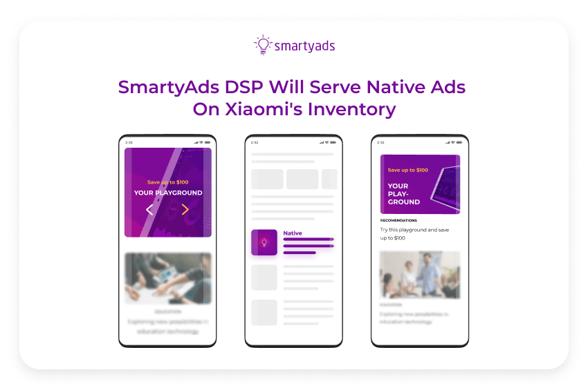 native ads xiaomi partnership