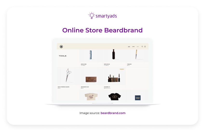 online store beardbrand