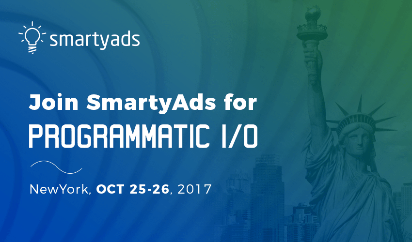 Join SmartyAds at PROGRAMMATIC I/O