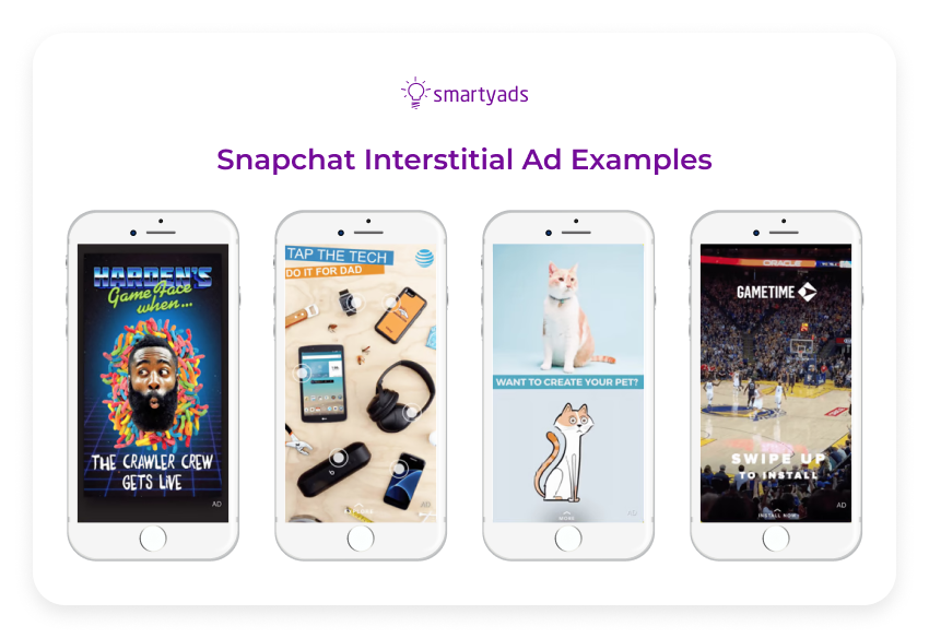 snapchat interstitial ad